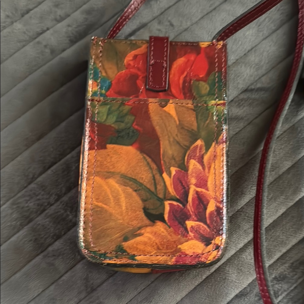 Patricia Nash Multicolor Floral Crossbody Bag - Picture 3 of 5